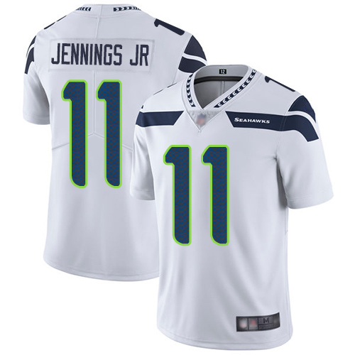 Seattle Seahawks Limited White Men Gary Jennings Jr. Road Jersey NFL Football 11 Vapor Untouchable